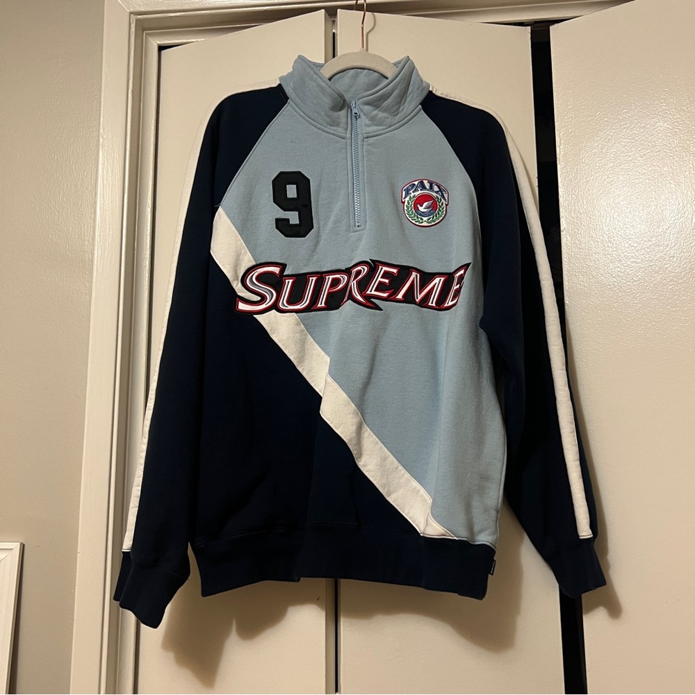 [Supreme] Equipé Half Zip Sweatshirt